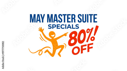 May Master Suite Specials with 80% Off Promotion