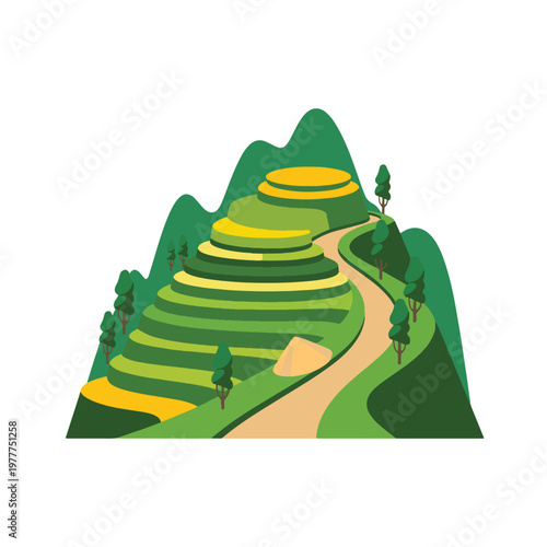 Terraced Rice Fields