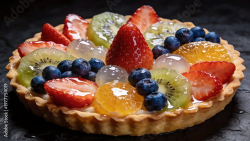 Fruit Tart Close-up