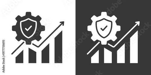 Reliability Icon Set Vector Collection Isolated In Black And White