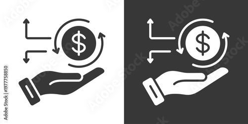 Life Cycle Icon Set Vector Collection Isolated In Black And White