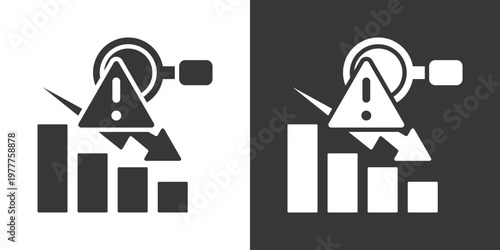 Failure Icon Set Vector Collection Isolated In Black And White