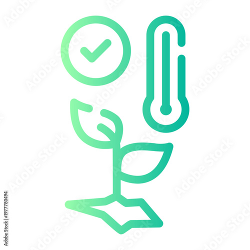 temperature gradient icon