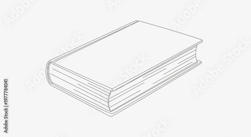 A stack of blank white books.