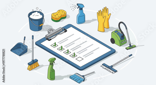 Cleaning Checklist and Supplies: A Comprehensive Guide to a Tidy Home