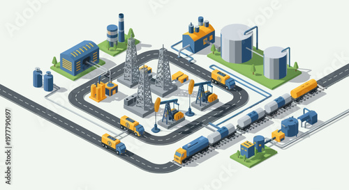Oil and Gas Industry Infrastructure and Operations.