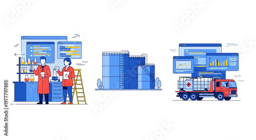 A Lab Plant Tank Truck Oil Gas Fuel Tech Data Web Map Site Info Pro