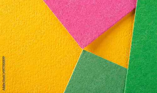 Slika na platnu Multicolor abstract background with paper texture