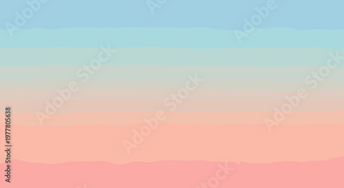 A soft, pastel gradient transitioning from a pale sky blue at the top to a warm, gentle pink at the bottom, evoking a sense of calm and serenity.