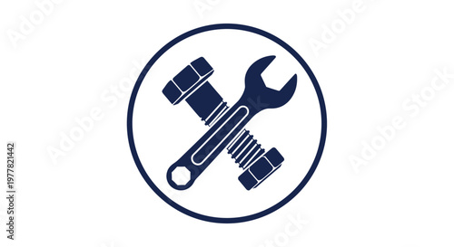 Mechanical Fasteners and Tools Illustration