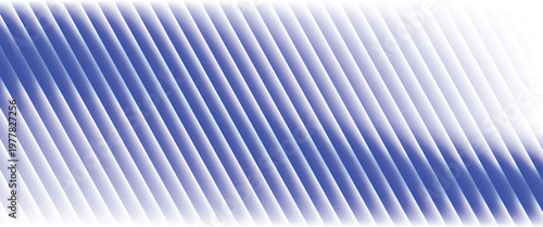 Abstract vertical blue light bar pattern background with glowing cyan center, creating a vibrant digital sound wave or equalizer effect, isolated on