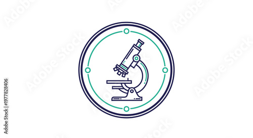 Microscopic Research Illustration - Science and Medical Discovery