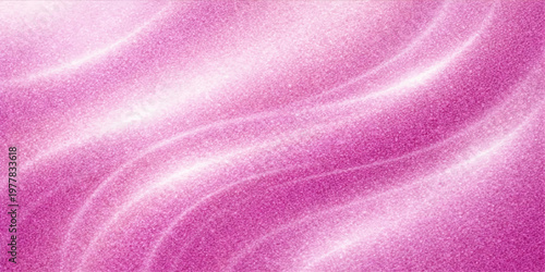 Abstract elegant waves of pink silk ripple, conveying a sense of luxury, softness, and delicate beauty.