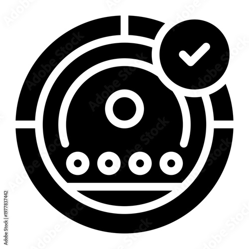 vaccum glyph icon