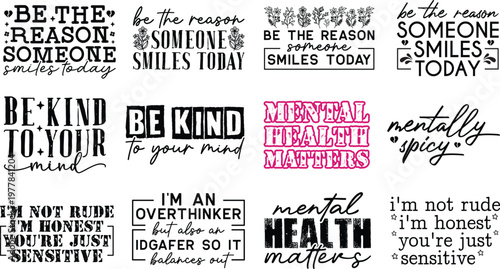 Mental Health SVG Bundle