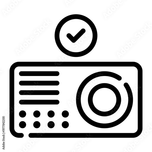 intercom line icon