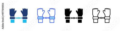 Custody Multiple Style Icon Set Collection Pack Web Banner Vector 