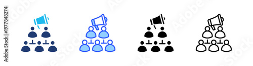 Affiliate Marketing Multiple Style Icon Set Collection Pack Web Banner Vector 