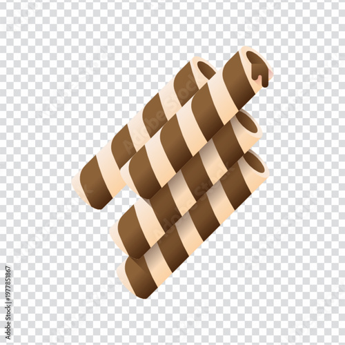 Wafer Cookie Crispy Icon