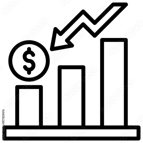 Financial Crisis Icon