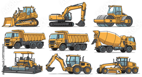 Heavy Construction Equipment Vehicles Machines 1.