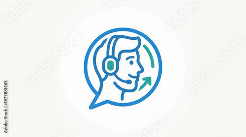 Customer Service Representative Icon