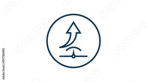 Free Download Airflow or Ventilation Icon in a Circle - GFXLoad