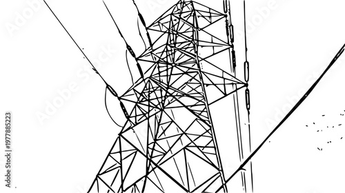 high voltage power lines
