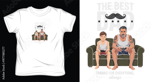 The best dad playing video games with his son, thanks for everything always.