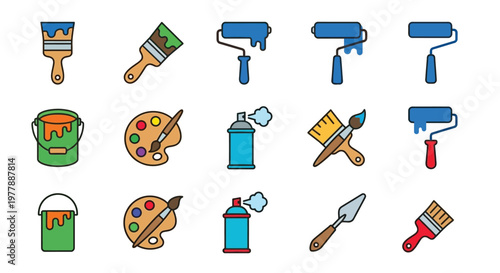 Diverse group of five professionals standing in a row wearing name tags