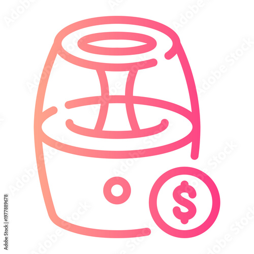 air purifier gradient icon