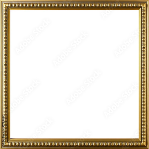 Marco Dorado Antiguo Premium Diseño Ornamental Metálico | Para Enmarcar Fotografía, Obra de Arte, Certificado, Diploma, Invitaciones, Bodas, etc.