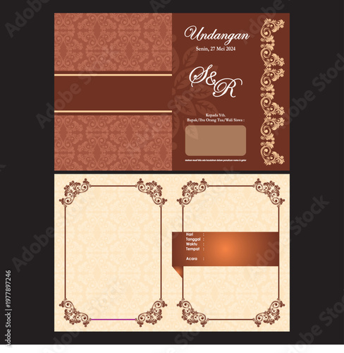 Template Undangan Coklat (BRO...