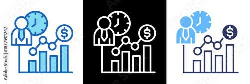 Market Shift triplestyle icon