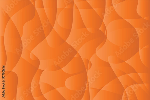 A creative vector background featuring soft wrinkled textures in orange gradients, with smooth folds and layered depth that create a warm, modern, and visually dynamic abstract design.