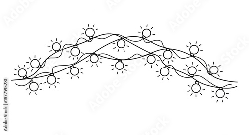 Black and white molecular structure model.