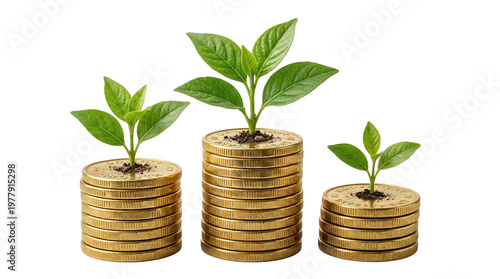 Wallpaper Mural Planting Money Trees for Financial Success in Business Ventures Torontodigital.ca