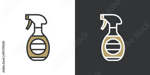 スプレーのシンプルなアイコン