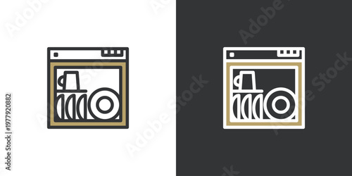 食洗機アイコン