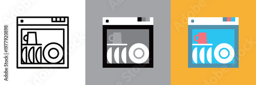 食洗機アイコン