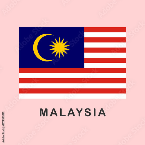 Free Download Malaysia Flag Vector Illustration National Flag of Malaysia Isolated Country Symbol - GFXLoad