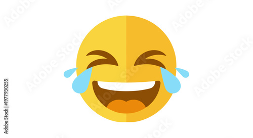 Laughing Emoji Face with Tears.