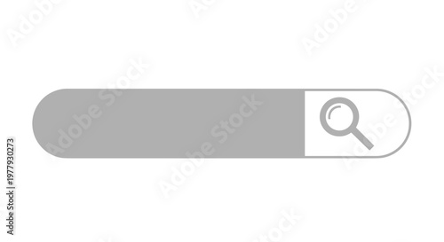Magnifying glass on search bar 1.