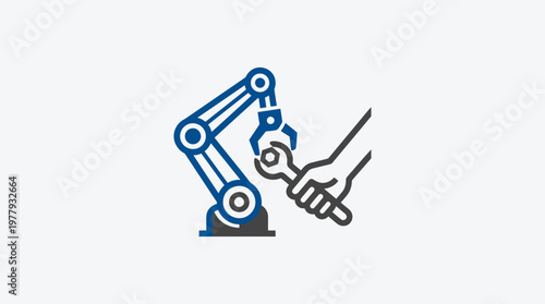 Robotic Arm and Hand with Wrench Technology and Automation