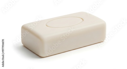 Minimalist white and peach tissue box cover a modern home accessory for bathroom or office spaces