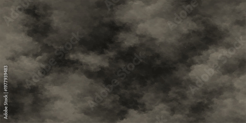 Abstract a swirling cloud of dark smoke creates an ethereal atmosphere. Capturing a sense of mystery.
