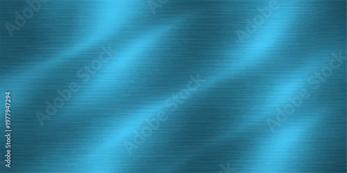 Abstract an image of a textured teal metallic background, the light and shadow create a seamless gradient. This background can bring various visual effects.