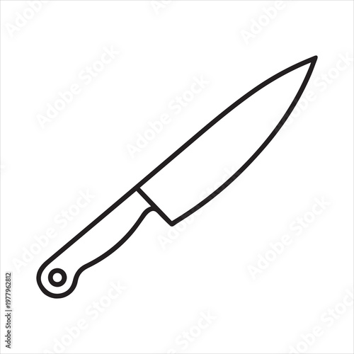 knife icon vector illustration