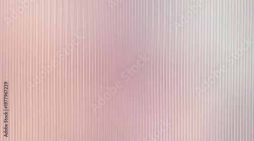 Vector ribbed glass texture background graphic in reeded style. A collection of glass texture linear decor, including ribbed, semitransparent, overlay, fluted, pink, rose