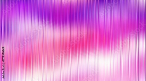 Vector Ribbed Glass Texture Background in Abstract Style. A collection of reeded glass linear background semitransparent overlay textures, including magenta, pink, white, and more. 4K.